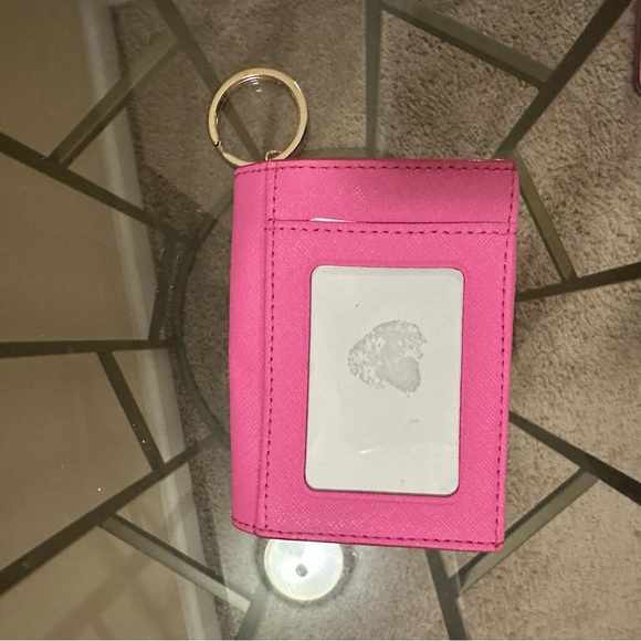 Kate Spade pink wallet key ring - Picture 3 of 5